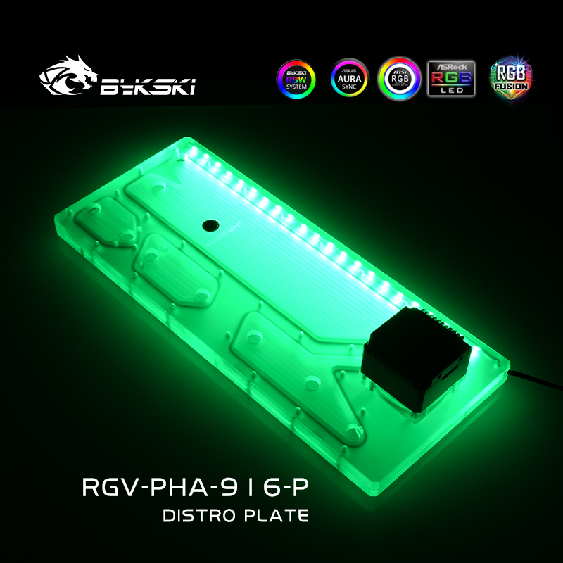 Bykski RGV-PHA-916-P アクリルディストロ - Distro Plate Ddc Pump Combo のレビューと価格