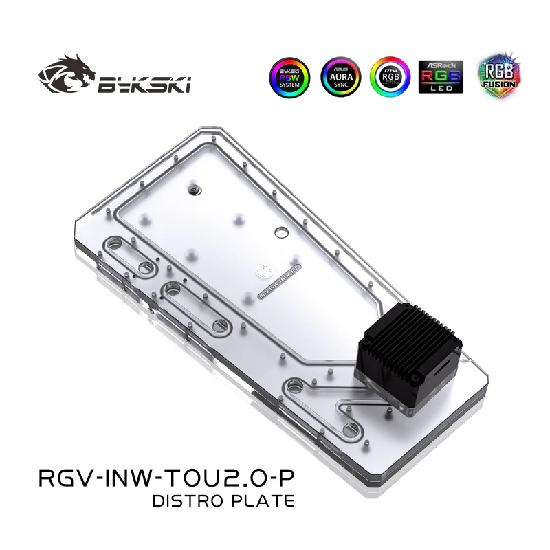 BYKSKI アクリルボードウォーターチャンネルソリューショ - Distro Plate Ddc Pump Combo のレビューと価格
